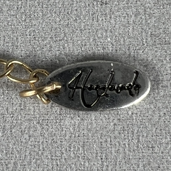 Necklace Gold-Tone Grey-Brown Green Beaded Fashion Multi-Strand Boho Chic - Picture 2 of 3